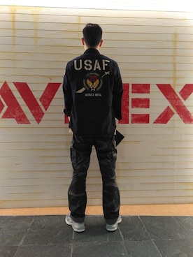 Haranoさん（メンズ・180cm）の秋コーディネート