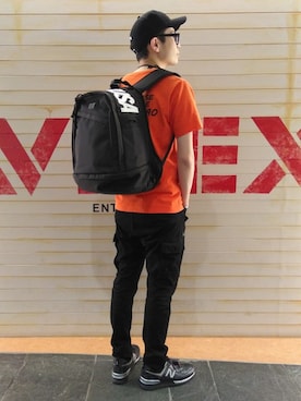 Haranoさん（メンズ・180cm）の春コーディネート