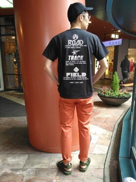 Haranoさん（メンズ・180cm）の夏コーディネート