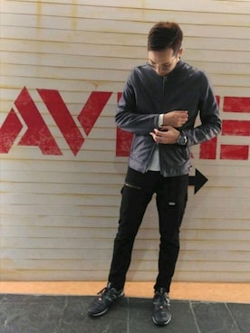 Haranoさん（メンズ・180cm）の秋コーディネート