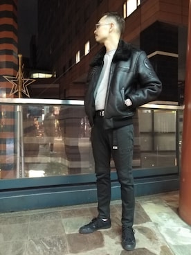 Haranoさん（メンズ・180cm）の秋コーディネート