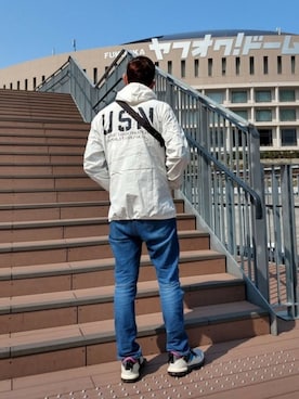 Haranoさん（メンズ・180cm）の春コーディネート