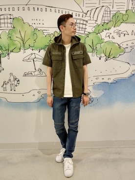 Haranoさん（メンズ・180cm）の春コーディネート