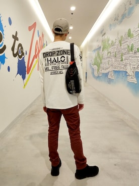 Haranoさん（メンズ・180cm）の秋コーディネート