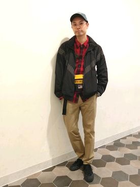 「wearhalloween2019」｜Haranoさん（メンズ・180cm）の秋コーディネート