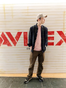 Haranoさん（メンズ・181cm）の夏コーディネート