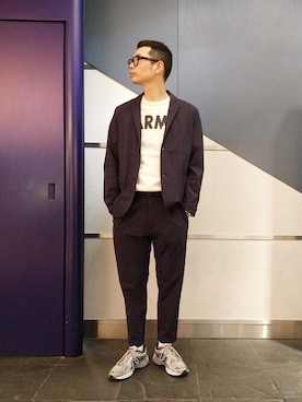 Haranoさん(メンズ・181cm)の冬コーディネート