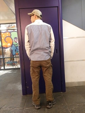 Haranoさん（メンズ・181cm）の冬コーディネート