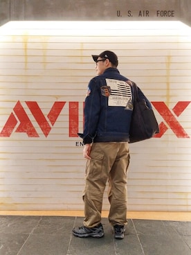 Haranoさん（メンズ・181cm）の冬コーディネート