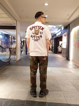 Haranoさん（メンズ・181cm）の夏コーディネート