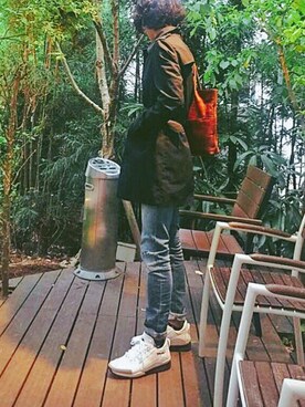 てふさん（メンズ・180cm）の春コーディネート