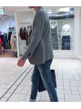 てふさん（メンズ・180cm）の秋コーディネート