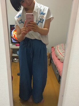 Mamiiiさん（レディース・155cm）の夏コーディネート