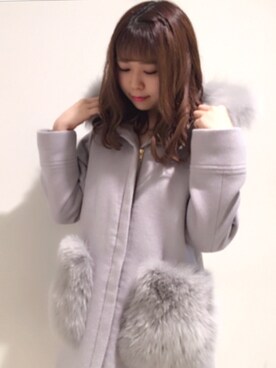 「dazzlin（ダズリン）のアイテム（その他アウター）」を使った、ａｓａｍｉ♡さん（レディース・160cm）の春コーディネート