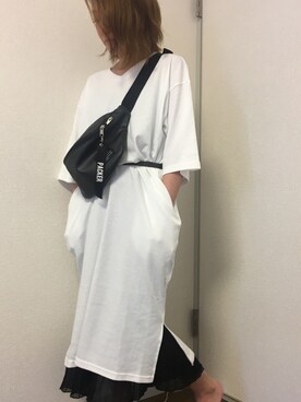 「夢展望（ユメテンボウ）のアイテム（ワンピース/ドレス）」を使った、islandtailさん（レディース・150cm）の春コーディネート