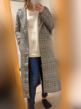 「SUGAR BISKET（シュガービスケット）のアイテム（その他アウター）」を使った、islandtailさん（レディース・150cm）の冬コーディネート