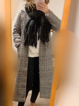 「SUGAR BISKET（シュガービスケット）のアイテム（その他アウター）」を使った、islandtailさん（レディース・150cm）の冬コーディネート