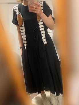 「H&M（エイチ・アンド・エム）のアイテム（カーディガン/ボレロ）」を使った、islandtailさん（レディース・150cm）の夏コーディネート