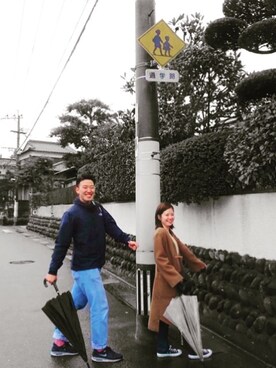 「THE NORTH FACE（ザノースフェイス）のアイテム（マウンテンパーカー、ブラック系）」を使った、ARUBAKAさん（メンズ・170cm）の春コーディネート