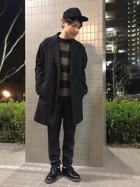 ちゃんえがさん（メンズ・178cm）の冬コーディネート