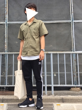 フラッグボーリングシャツ を使ったその他ユーザーのメンズ人気ファッションコーディネート Wear