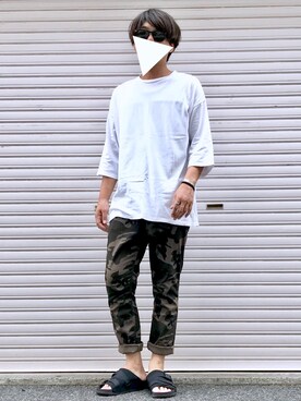 ちゃんえがさん(メンズ・178cm)の夏コーディネート