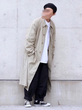「GIORGIO ARMANI」｜ちゃんえがさん（メンズ・178cm）の春コーディネート