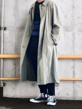 「GIORGIO ARMANI」｜ちゃんえがさん（メンズ・178cm）の秋コーディネート