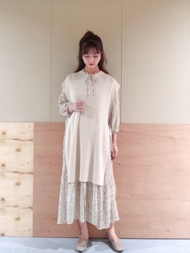 NATSUKI SATOさん（レディース・162cm）の秋コーディネート