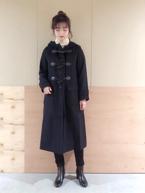 Earth Music Ecology さんのダッフルコートを使ったコーディネート Zozotown