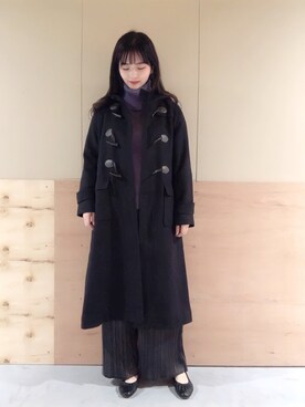 NATSUKI SATOさん(レディース・162cm)の冬コーディネート