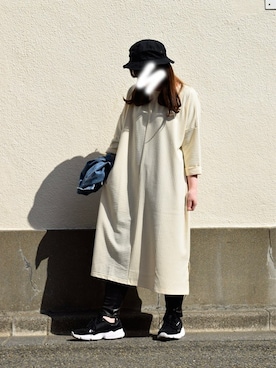 「ABITOKYO（アビトーキョー）のアイテム」を使った、ABITOKYOさん（レディース・156cm）の春コーディネート