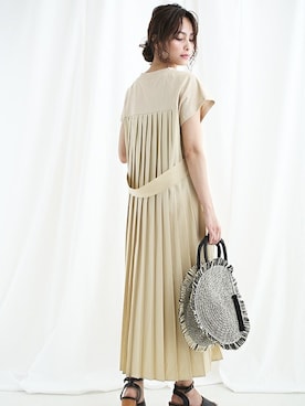 「outfit」｜「アイテム（ワンピース/ドレス）」を使った、ABITOKYOさん（レディース・162cm）の夏コーディネート