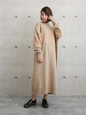 「ABITOKYO（アビトーキョー）のアイテム」を使った、ABITOKYOさん（レディース・162cm）の秋コーディネート