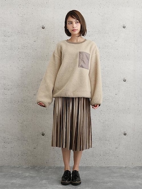 「青文字系」｜ABITOKYOさん（レディース・162cm）の秋コーディネート