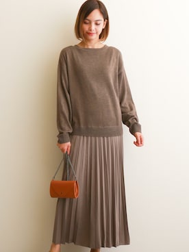 「ABITOKYO（アビトーキョー）のアイテム」を使った、ABITOKYOさん（レディース・162cm）の秋コーディネート