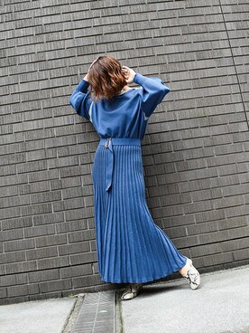 「Diosfront（ディオスフロント）のアイテム」を使った、ABITOKYOさん（レディース・155cm）の秋コーディネート