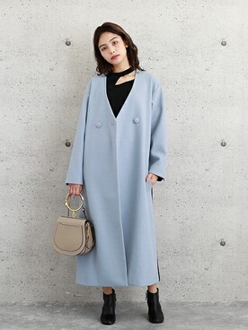 「Diosfront（ディオスフロント）のアイテム」を使った、ABITOKYOさん（レディース・162cm）の秋コーディネート