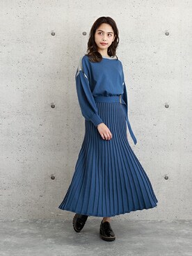 「Diosfront（ディオスフロント）のアイテム」を使った、ABITOKYOさん（レディース・162cm）の秋コーディネート