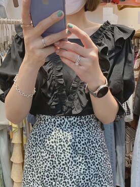 「Diosfront（ディオスフロント）のアイテム」を使った、ABITOKYOさん（レディース・162cm）の春コーディネート