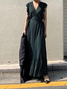 「Diosfront（ディオスフロント）のアイテム」を使った、ABITOKYOさん（レディース・162cm）の春コーディネート