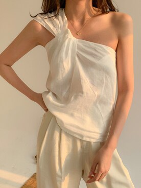 「Diosfront（ディオスフロント）のアイテム」を使った、ABITOKYOさん（レディース・162cm）の春コーディネート