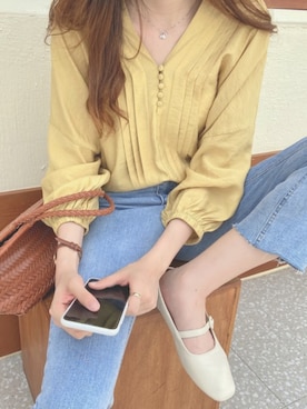 「ABITOKYO（アビトーキョー）のアイテム」を使った、ABITOKYOさん（レディース・162cm）の夏コーディネート