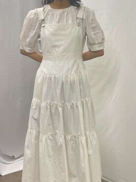 「ABITOKYO（アビトーキョー）のアイテム（オールインワン・サロペット）」を使った、ABITOKYOさん（レディース・162cm）の夏コーディネート
