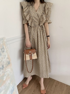 「ABITOKYO（アビトーキョー）のアイテム」を使った、ABITOKYOさん（レディース・162cm）の夏コーディネート