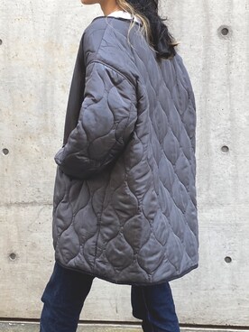 「ABITOKYO（アビトーキョー）のアイテム（ジャケット/アウター）」を使った、ABITOKYOさん（レディース・162cm）の秋コーディネート
