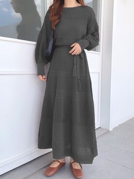 「emi+（エミプラス）のアイテム」を使った、ABITOKYOさん（レディース・162cm）の秋コーディネート