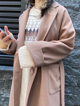 「くすみカラー」｜ABITOKYOさん（レディース・162cm）の秋コーディネート