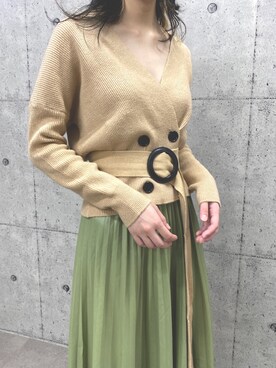「Diosfront（ディオスフロント）のアイテム」を使った、ABITOKYOさん（レディース・162cm）の秋コーディネート