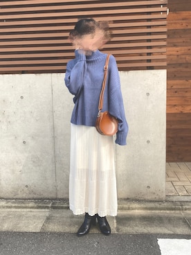 「ABITOKYO（アビトーキョー）のアイテム」を使った、ABITOKYOさん（レディース・162cm）の秋コーディネート